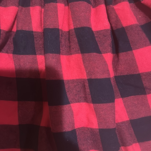 Infant holiday/party dress Baby gap 18 to 24 months red and black plaid - Picture 4 of 8